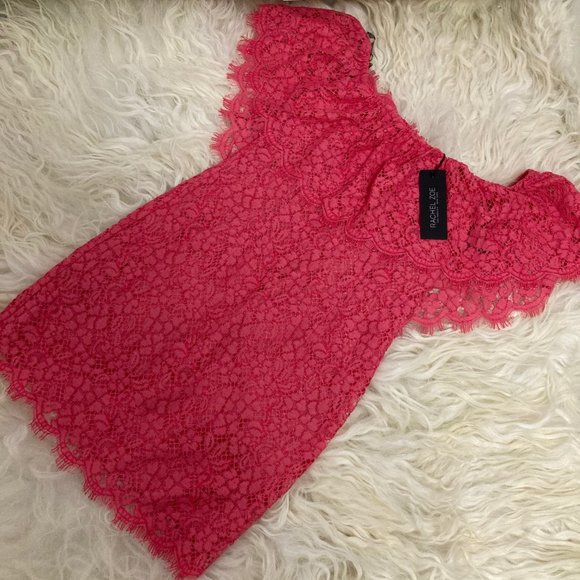 RACHEL ZOE Off-The-Shoulder Mini Adelyn Dress - Picture 2 of 12